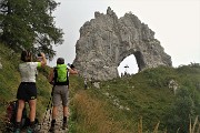 20 L'arco nella roccia della Porta di Prada (1670 m)